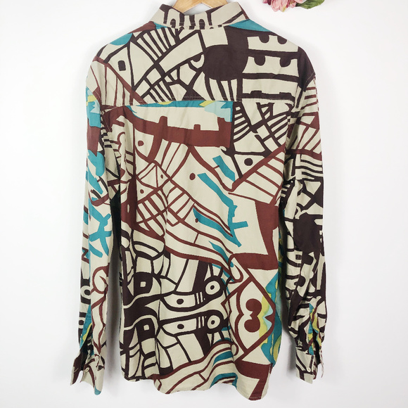 [DESIGUAL] Men's Button Up Collared Shirt - Picture 5 of 7